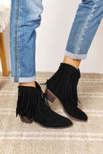 Load image into Gallery viewer, Legend Women's Fringe Cowboy Western Ankle Boots