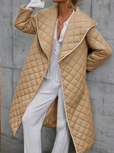 Load image into Gallery viewer, Quilted One-Snap Puffer Coat