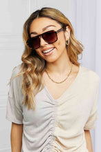 Load image into Gallery viewer, Tortoiseshell Square Polycarbonate Frame Sunglasses