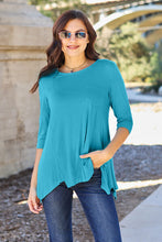 Load image into Gallery viewer, Basic Bae Full Size Round Neck Pocketed T-Shirt