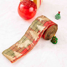 Load image into Gallery viewer, Christmas Polyester Ribbon