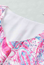 Load image into Gallery viewer, Paisley Print Short Sleeve Blouse