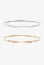 Load image into Gallery viewer, Elastic Iron Skinny Belt