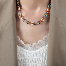 Load image into Gallery viewer, 18K Gold-Plated Titanium Steel Necklace