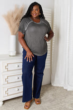 Load image into Gallery viewer, Zenana Full Size Round Neck Raglan Sleeve T-Shirt