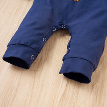 Load image into Gallery viewer, Baby Reindeer Applique Jumpsuit