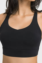 Load image into Gallery viewer, Breathable Crisscross Back Sports Bra