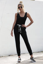 Load image into Gallery viewer, Knot Sleeveless Waist Jumpsuit