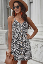 Load image into Gallery viewer, Buttoned Spaghetti Strap Dress
