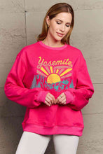 Load image into Gallery viewer, Simply Love Simply Love Full Size YOSEMITE Graphic Sweatshirt