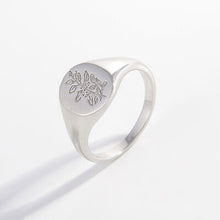 Load image into Gallery viewer, 925 Sterling Silver Signet Ring
