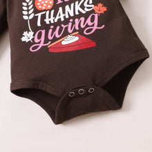 Load image into Gallery viewer, MY 1ST THANKS GIVING Graphic Bodysuit and Pants Set