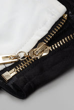 Load image into Gallery viewer, Two-Tone Strapless Cutout Bow Detail Dress