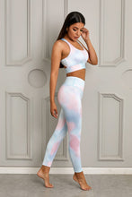 Load image into Gallery viewer, Tie-dye Print Sport Bra Legging Set
