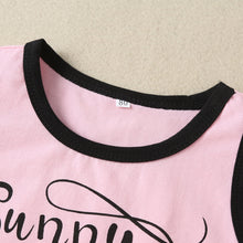 Load image into Gallery viewer, SUNNY BEACH HOLIDAY Graphic Tank and Printed Pom-Pom Trim Shorts Set