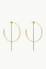 Load image into Gallery viewer, C-Hoop Stainless Steel Earrings