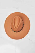 Load image into Gallery viewer, Fame In The Wild Leopard Detail Fedora Hat