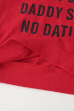 Load image into Gallery viewer, Girls Letter Top and Sunflower Pants Set