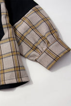 Load image into Gallery viewer, Baby Splicing Plaid Pocketed Jacket