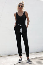 Load image into Gallery viewer, Knot Sleeveless Waist Jumpsuit