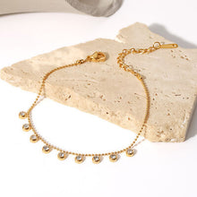 Load image into Gallery viewer, Zircon 18K Gold-Plated Necklace