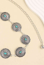 Load image into Gallery viewer, Vintage Turquoise Alloy Belt