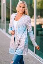 Load image into Gallery viewer, Leopard Gradient Open Front Cardigan