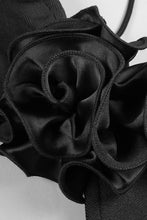 Load image into Gallery viewer, Flower Detail Cutout Halter Neck Knit Dress