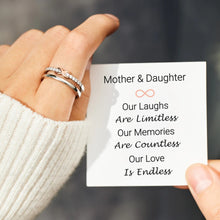 Load image into Gallery viewer, Double-Layered Zircon 925 Sterling Silver Ring