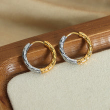 Load image into Gallery viewer, 18K Gold-Plated Huggie Earrings