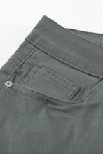 Load image into Gallery viewer, Button Fly Hem Detail Skinny Jeans