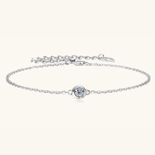 Load image into Gallery viewer, Inlaid Moissanite 925 Sterling Silver Bracelet