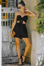Load image into Gallery viewer, Smocked Frill Trim Tube Top and Shorts Set