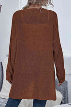 Load image into Gallery viewer, Open Front Longline Cardigan