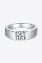 Load image into Gallery viewer, 925 Sterling Silver I Carat Moissanite Ring