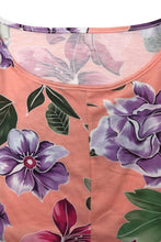 Load image into Gallery viewer, Plus Size Printed Crisscross Tie Front Top and Pants Set