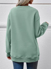 Load image into Gallery viewer, MERRY CHRISTMAS Round Neck Long Sleeve Sweatshirt