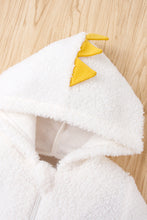 Load image into Gallery viewer, Baby Hooded Sherpa Jumpsuit