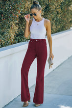 Load image into Gallery viewer, High Waist Flare Leg Jeans with Pockets