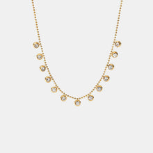 Load image into Gallery viewer, Zircon 18K Gold-Plated Necklace