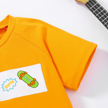 Load image into Gallery viewer, Kids Graphic Raglan Sleeve Tee and Shorts Set