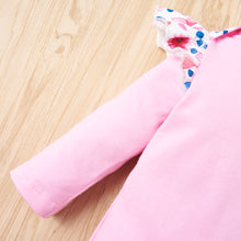 Load image into Gallery viewer, Baby Girl Bodysuit and Floral Paperbag Pants Set with Bow