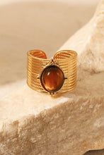 Load image into Gallery viewer, 18K Gold-Plated Wide Open Ring