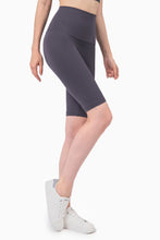 Load image into Gallery viewer, Breathable High-Rise Wide Waistband Biker Shorts