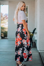Load image into Gallery viewer, Belted Short Sleeve Maxi Dress