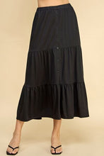 Load image into Gallery viewer, Faith Apparel Tiered Midi Skirt