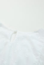 Load image into Gallery viewer, Star Applique Flounce Sleeve Peplum Blouse