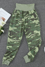 Load image into Gallery viewer, Camouflage Pocket Casual Pants with Side Slits
