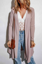 Load image into Gallery viewer, Ribbed Long Sleeve Cardigan