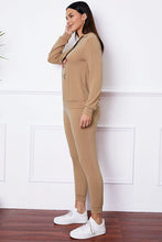 Load image into Gallery viewer, SHUT UP AND KISS ME Lip Graphic Hooded Top and Drawstring Pants Set